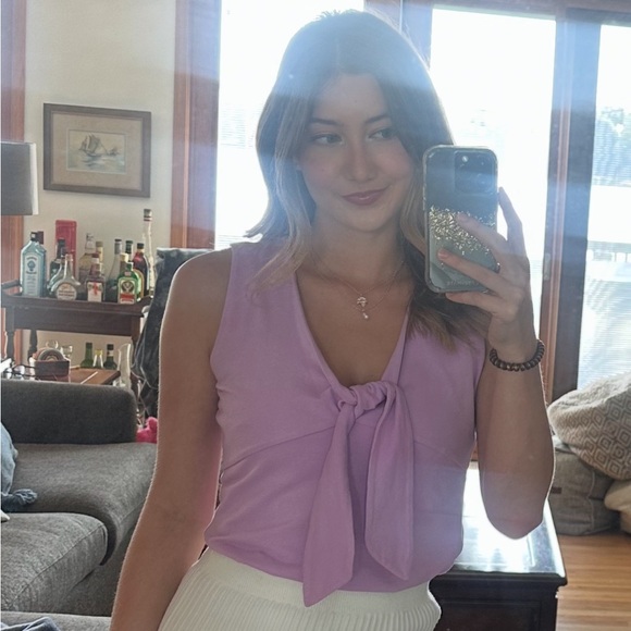 Loft Clothes Medium Purple Tank Top - Picture 4 of 4